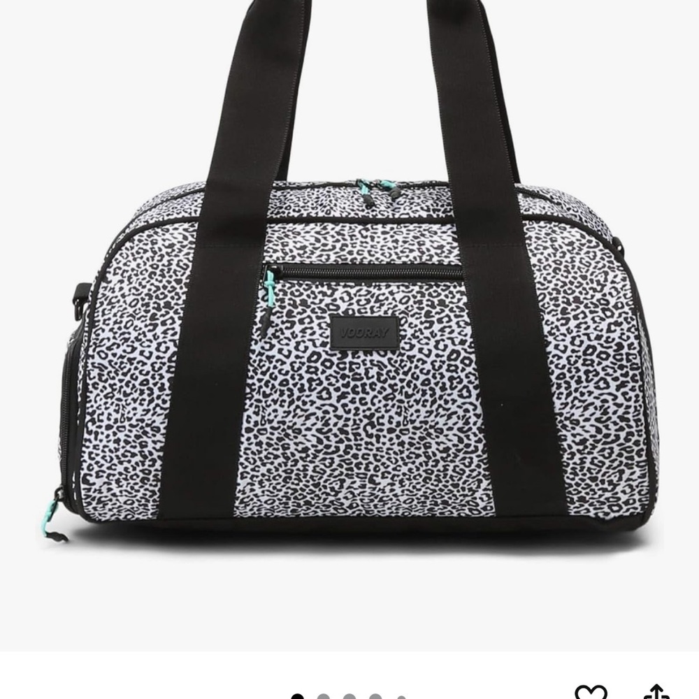 #100 Stylish Black and White Travel Bag - Picture 7 of 10